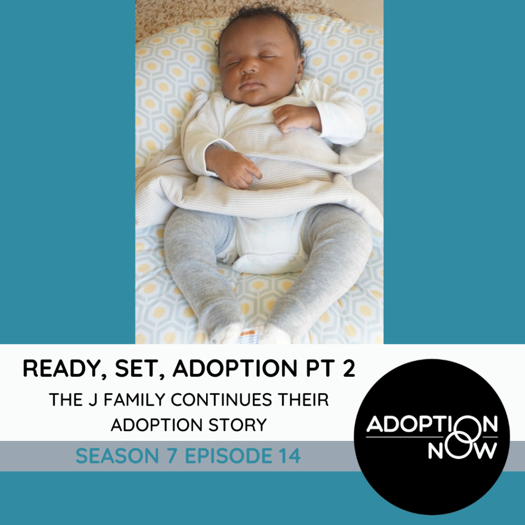 Ready, Set, Adoption Part 2 Poster with a baby image